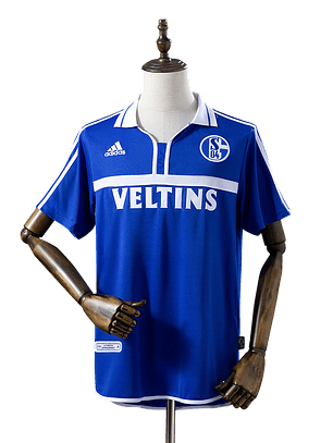 Schalke 04 - Camisola Principal 01/02 Retro