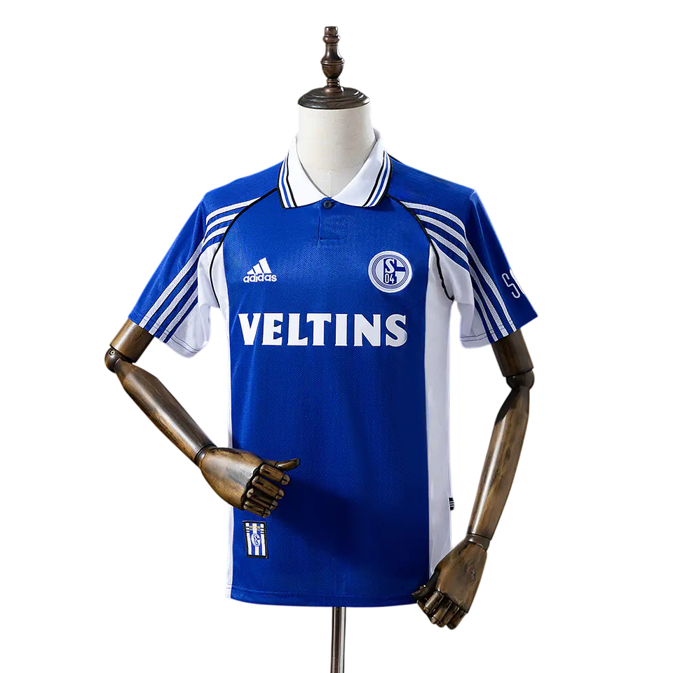 Schalke 04 - Camisola Principal 98/00 Retro 1