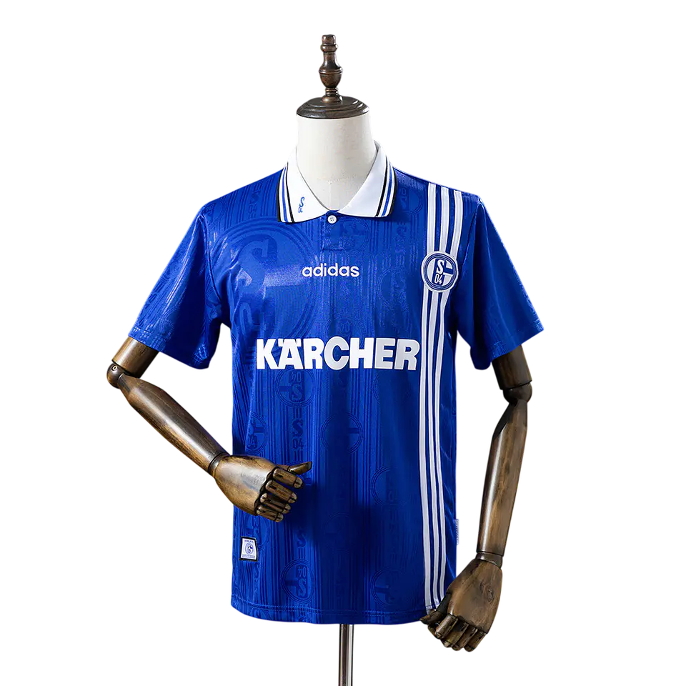 Schalke 04 - Camisola Principal 96/97 Retro 1