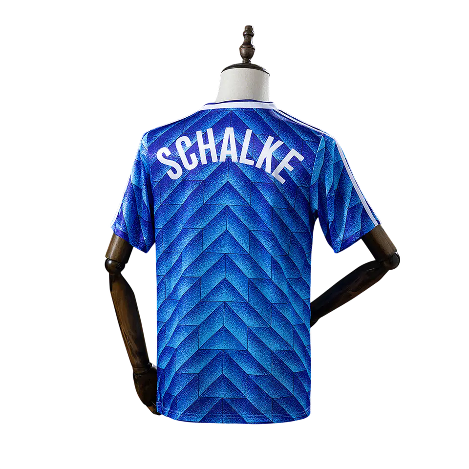 Schalke 04 - Camisola Principal 88/89 Retro 2