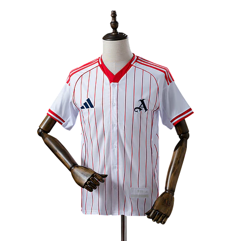 Arsenal - Camisola Estilo Baseball 25/26