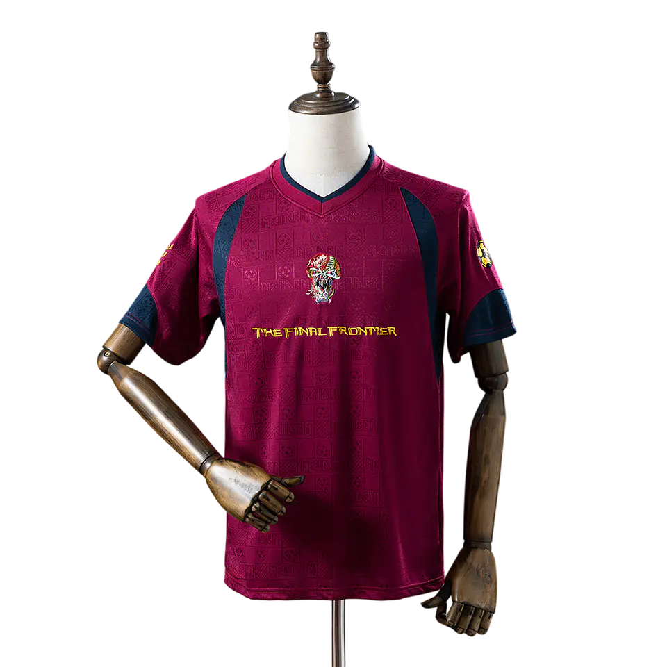 West Ham - Camisola Secundária Edição Iron Maiden 2010 Retro 1
