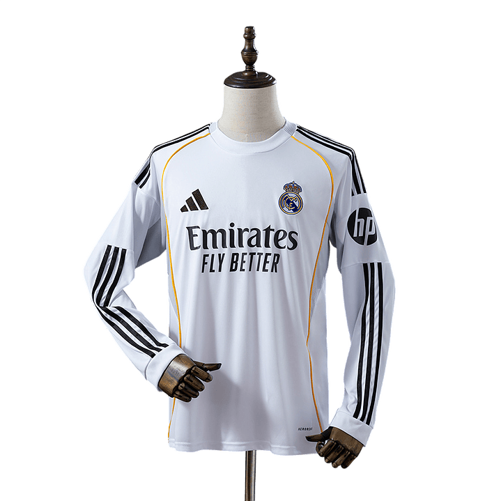 Real Madrid - Camisola Principal 25/26 Manga Comprida 1