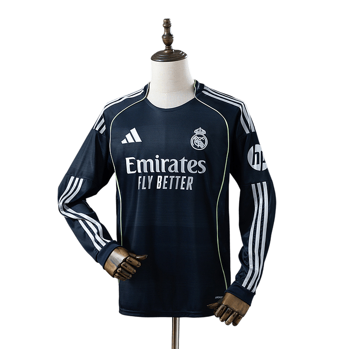 Real Madrid - Camisola Secundária 25/26 Manga Comprida 1