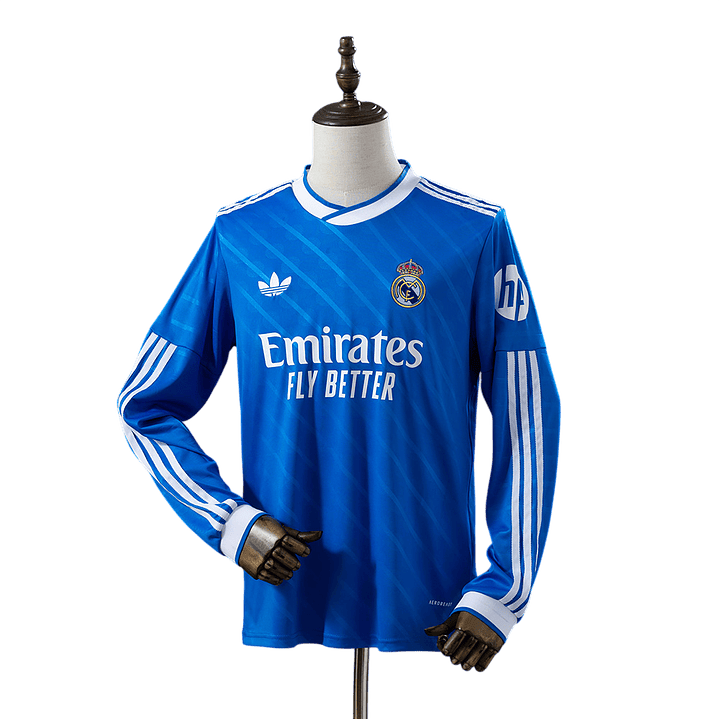 Real Madrid - Camisola Alternativa 25/26 Manga Comprida 1