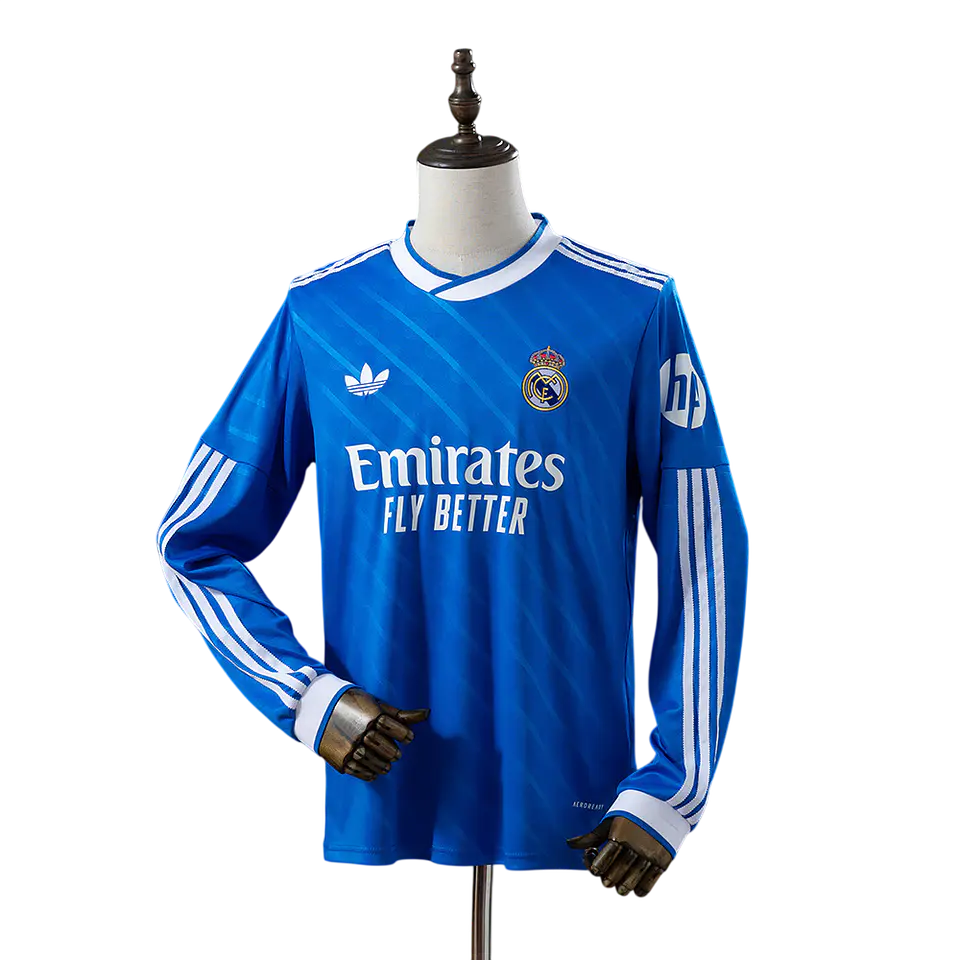 Real Madrid - Camisola Alternativa 25/26 Manga Comprida 1