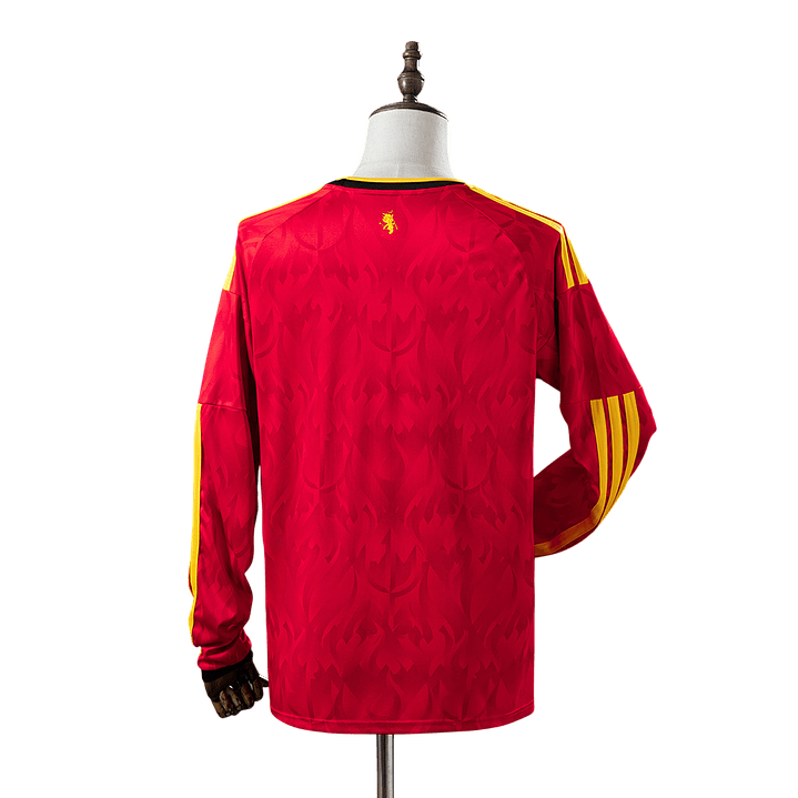 Bélgica - Camisola Principal 2026 Manga Comprida 2