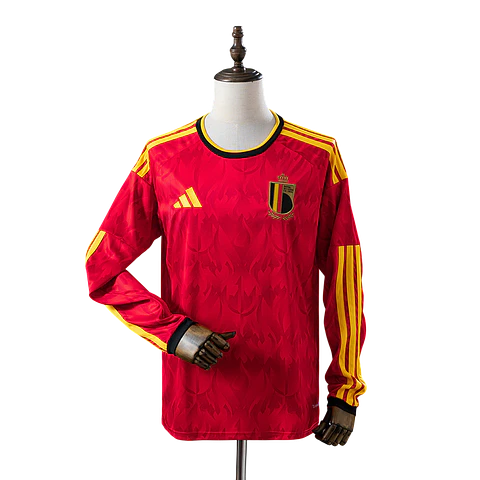 Bélgica - Camisola Principal 2026 Manga Comprida