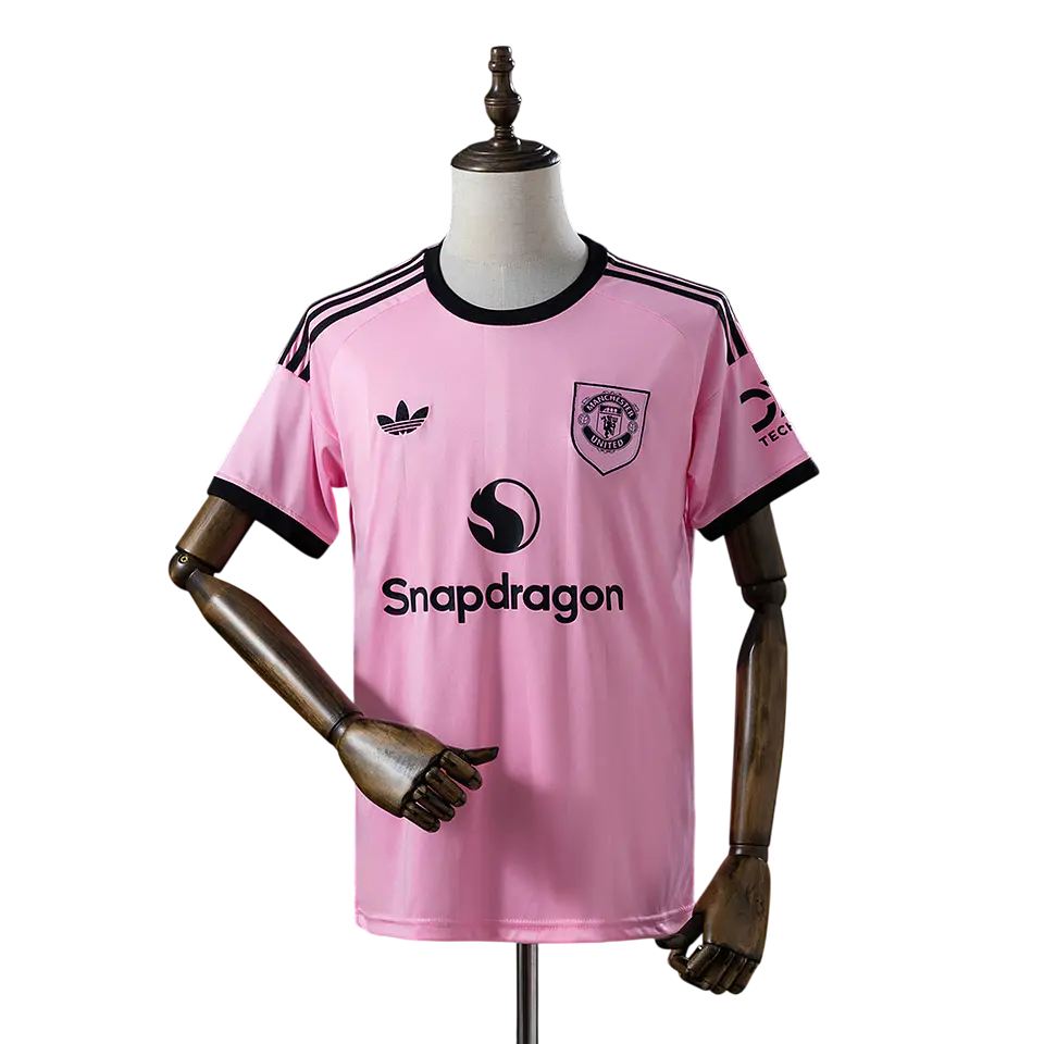 Manchester United - Camisola Cor de Rosa Guarda-Redes 25/26 1