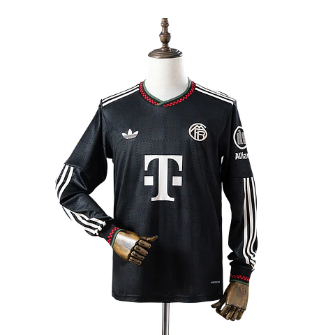 Bayern Munique - Camisola Alternativa 25/26 Manga Comprida