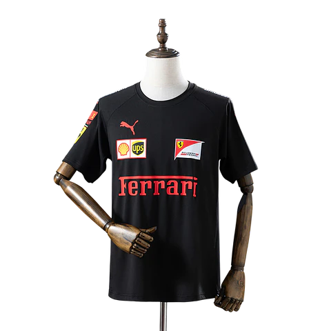 Ferrari - T-shirt Preta 2025