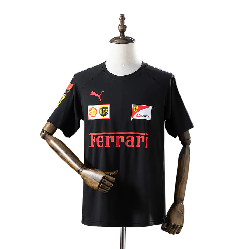 Ferrari - T-shirt Preta 2025 1