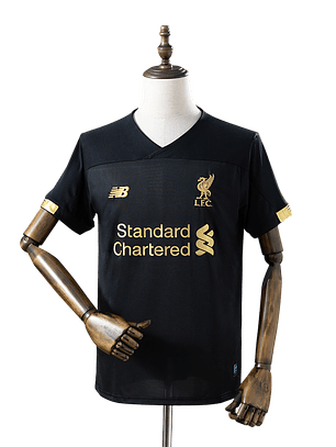 Liverpool - Camisola Preta Guarda-Redes 19/20 Retro