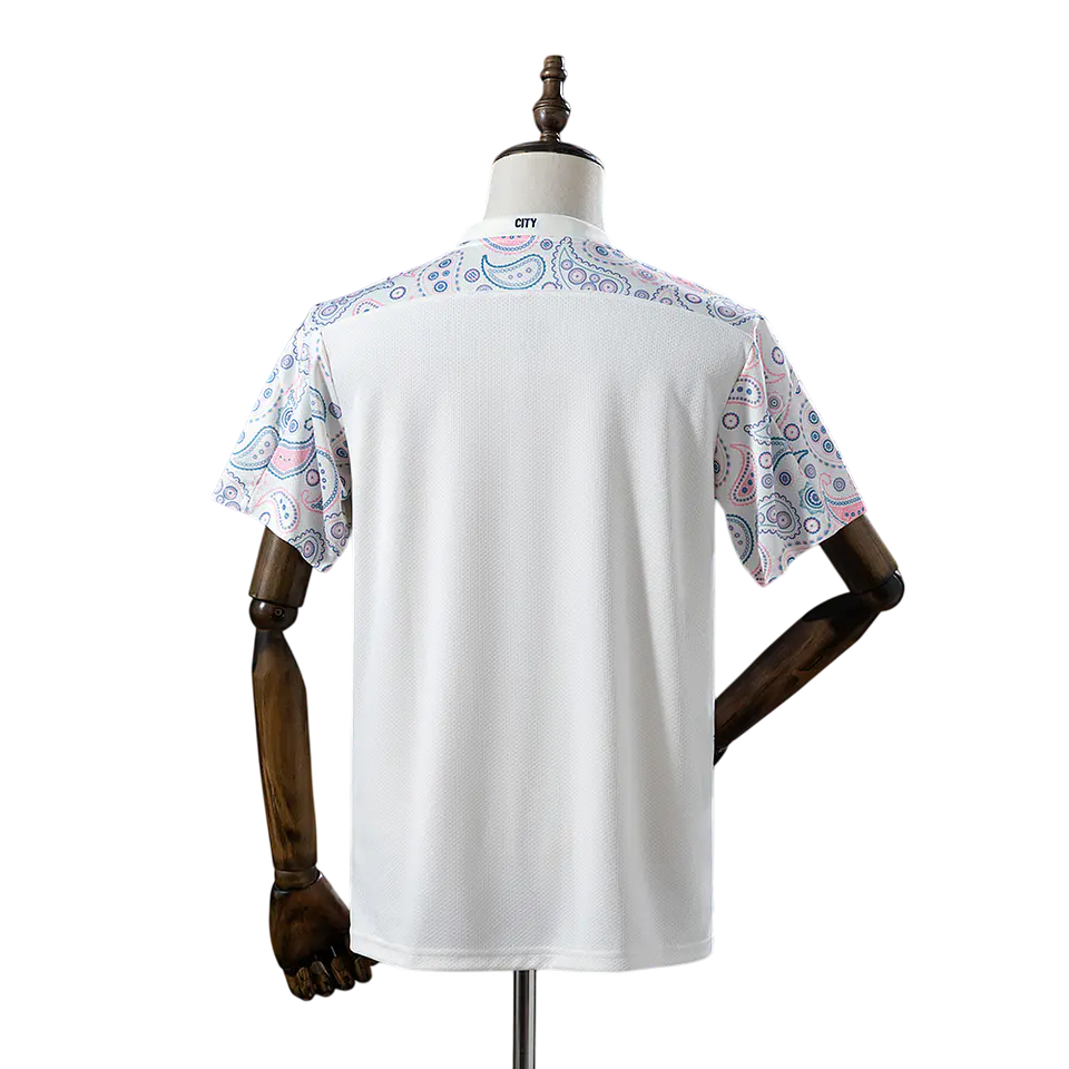 Manchester City - Camisola Alternativa 20/21 Retro 2
