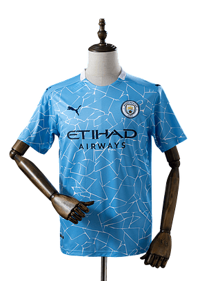 Manchester City - Camisola Principal 20/21 Retro