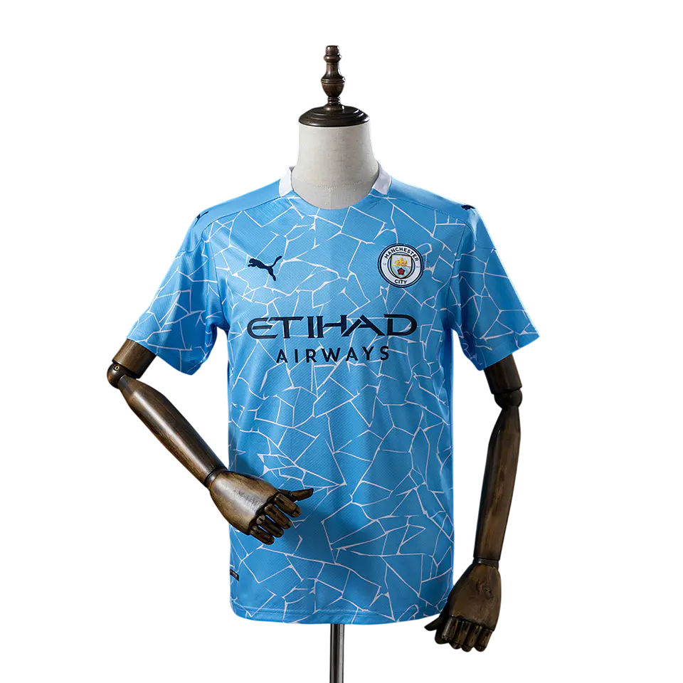 Manchester City - Camisola Principal 20/21 Retro 1