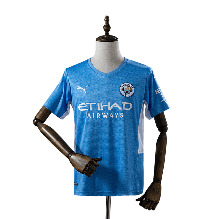 Manchester City - Camisola Principal 21/22 Retro 1