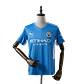 Manchester City - Camisola Principal 21/22 Retro - Thumbnail 1