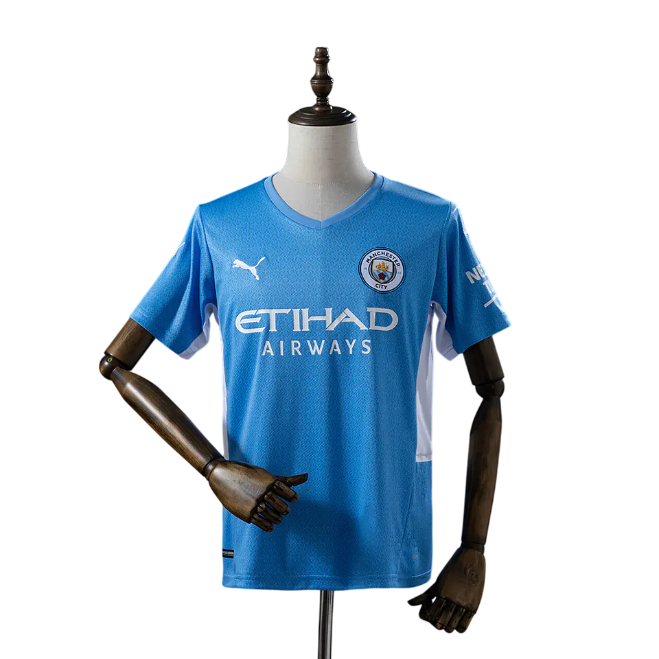 Manchester City - Camisola Principal 21/22 Retro 1