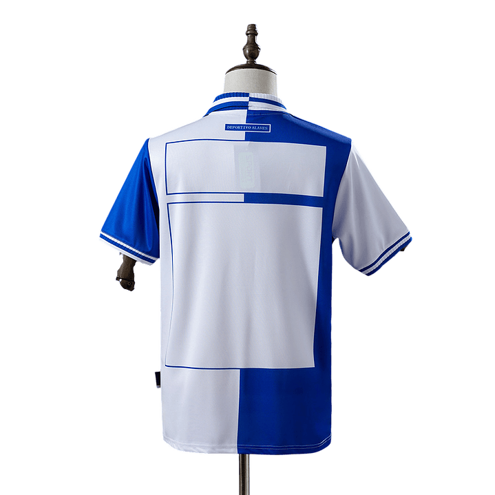 Alavés - Camisola Principal 00/01 Retro 2