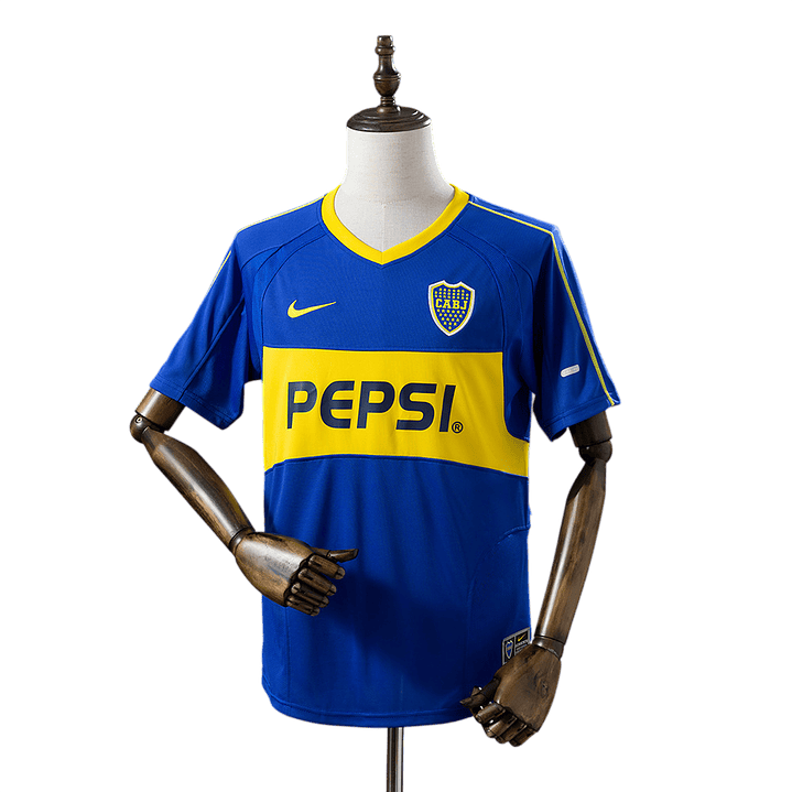 Boca Juniors - Camisola Principal 03/04 Retro 1