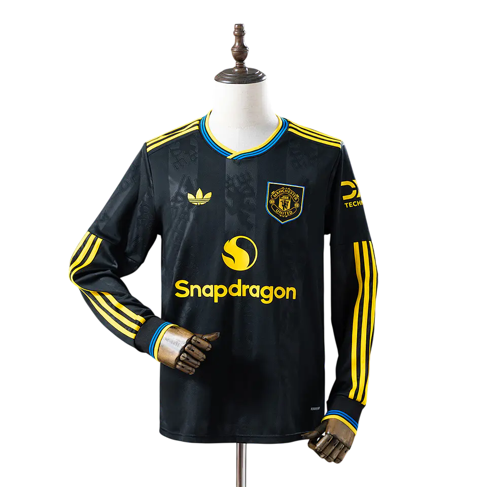 Manchester United - Camisola Alternativa 25/26 Manga Comprida 1