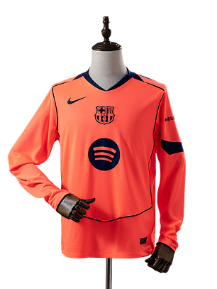 Barcelona - Camisola Alternativa 25/26 Manga Comprida