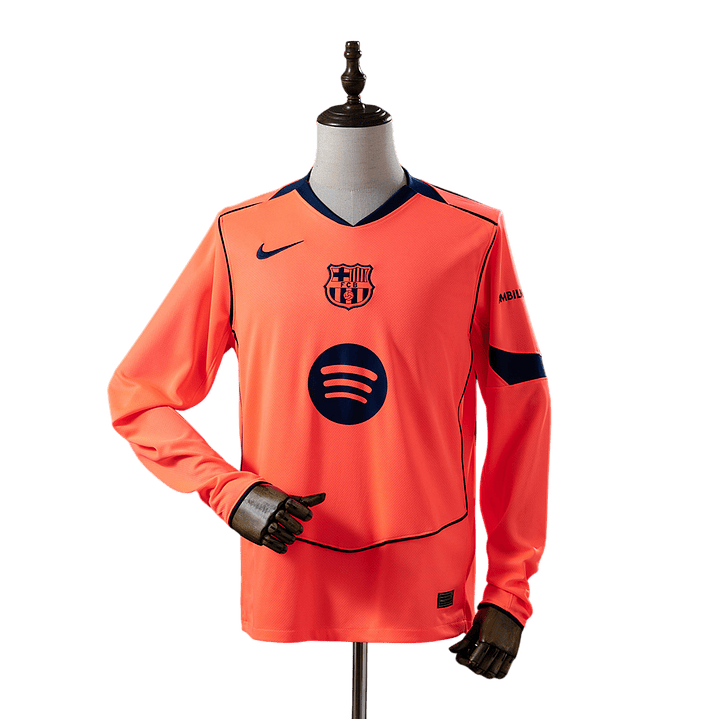 Barcelona - Camisola Alternativa 25/26 Manga Comprida 1