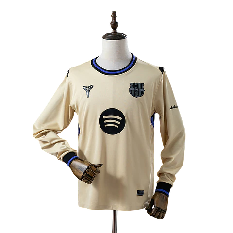 Barcelona - Camisola Secundária 25/26 Manga Comprida