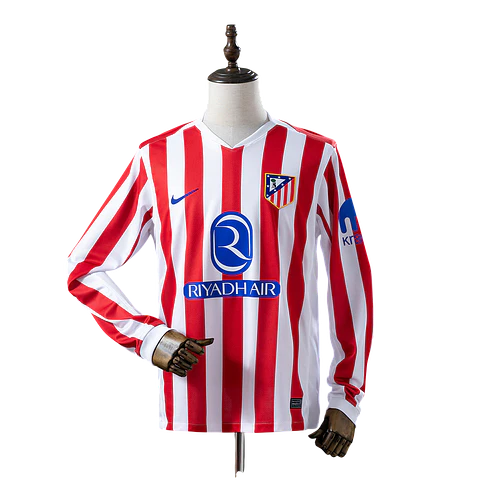 Atlético Madrid - Camisola Principal 25/26 Manga Comprida