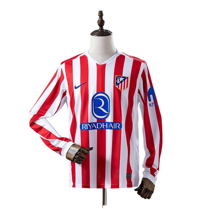 Atlético Madrid - Camisola Principal 25/26 Manga Comprida 1