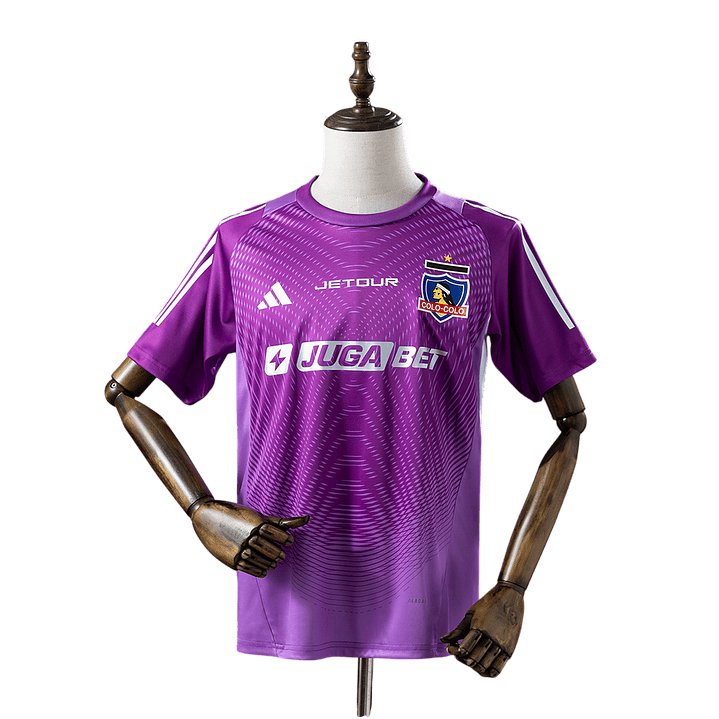 Colo Colo - Camisola Roxa Guarda-Redes 2025 1
