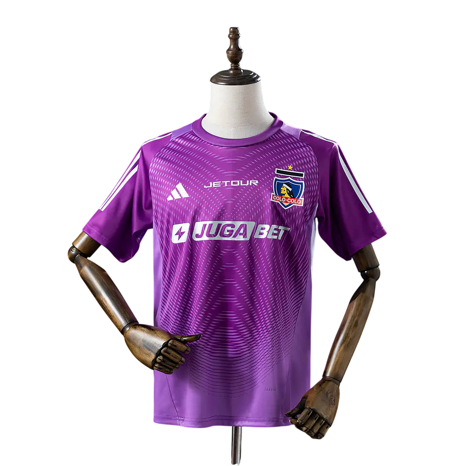 Colo Colo - Camisola Roxa Guarda-Redes 2025 1