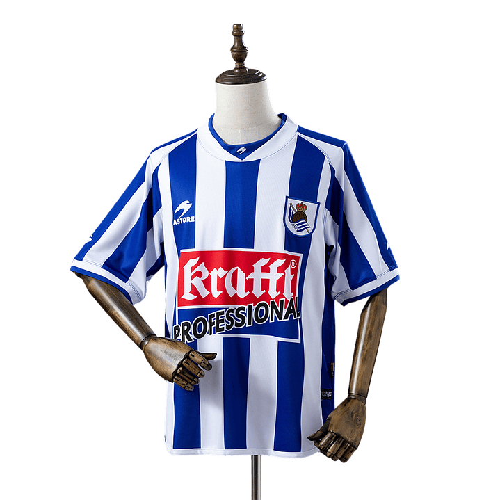 Real Sociedad - Camisola Principal 02/03 Retro 1