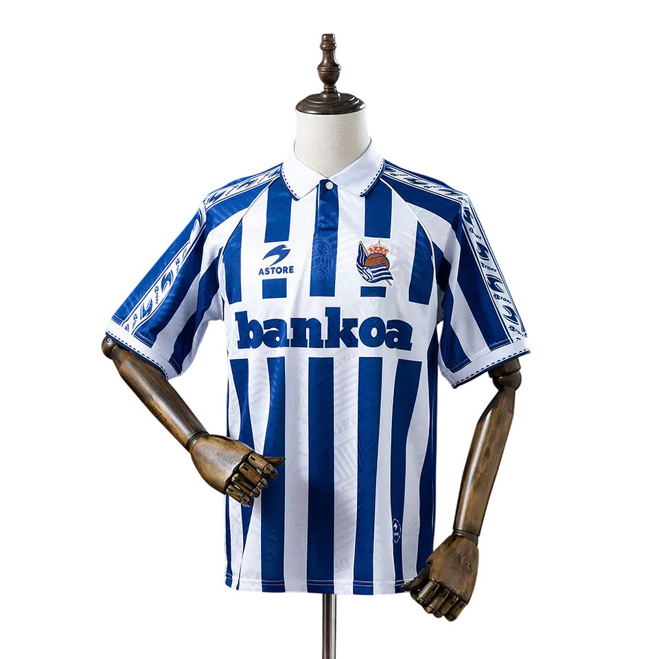 Real Sociedad - Camisola Principal 94/95 Retro 1