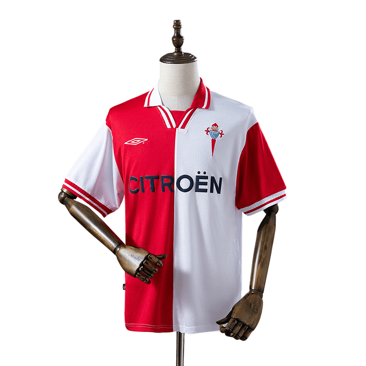 Celta de Vigo - Camisola Secundária 01/02 Retro 1