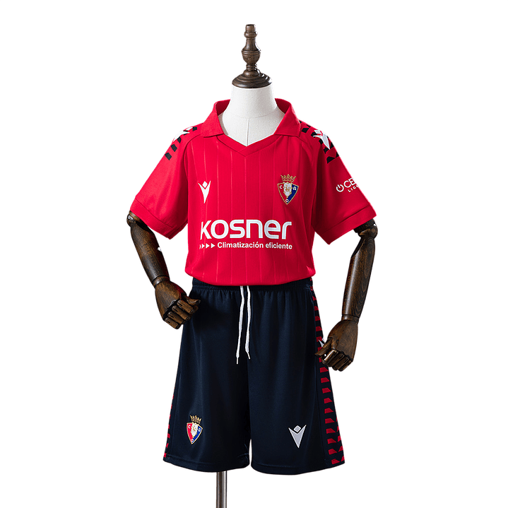 Osasuna - Kit Criança Principal 25/26 1