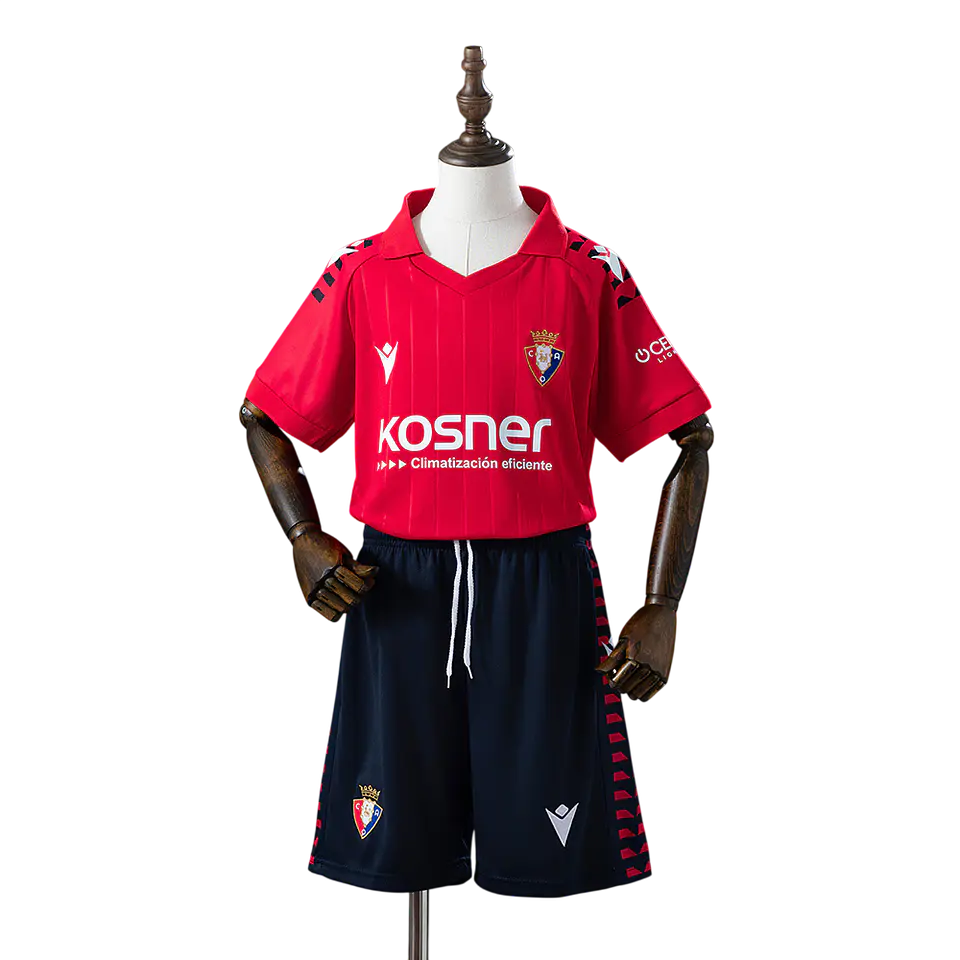 Osasuna - Kit Criança Principal 25/26 1