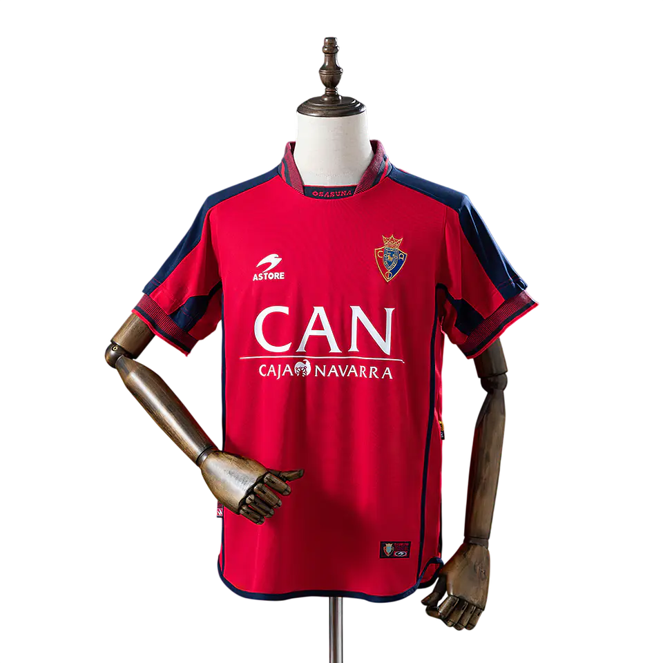 Osasuna - Camisola Principal 00/02 Retro 1