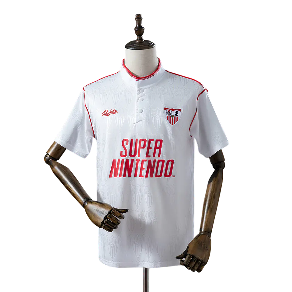Sevilla - Camisola Principal 91/92 Retro 1