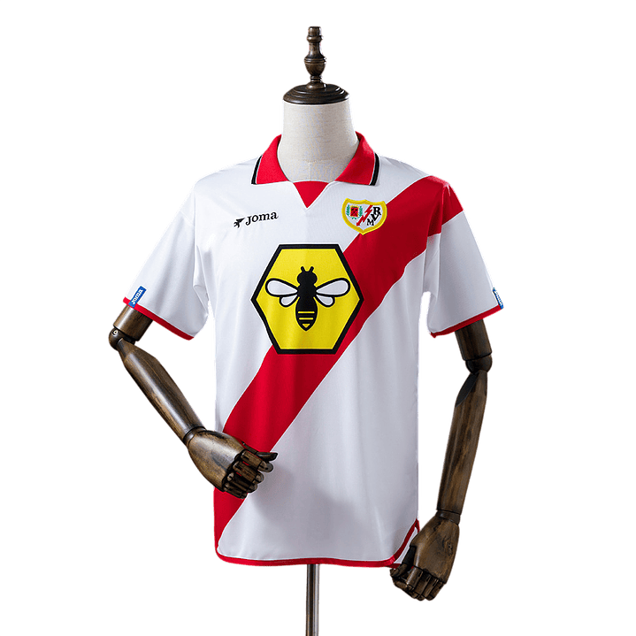 Rayo Vallecano - Camisola Principal 01/02 Retro 1