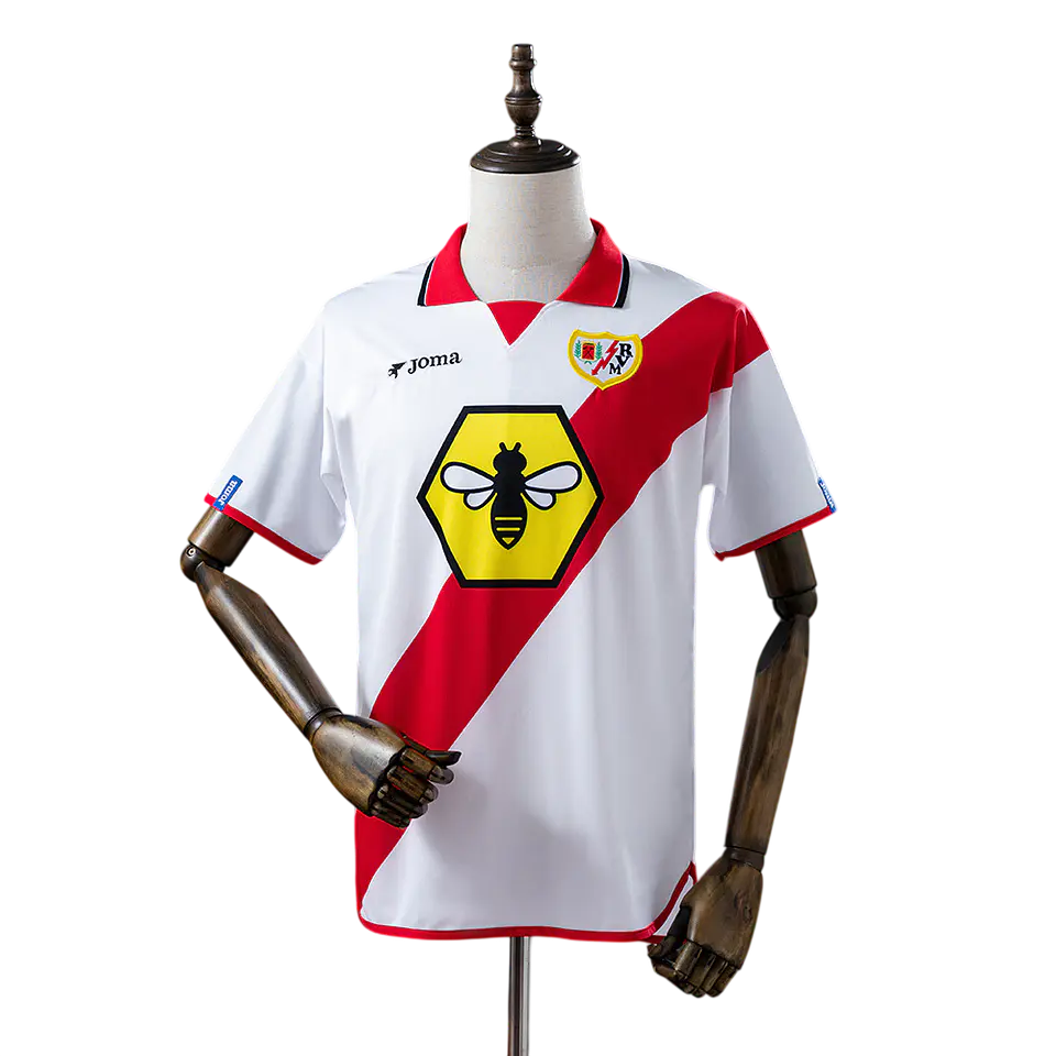 Rayo Vallecano - Camisola Principal 01/02 Retro 1