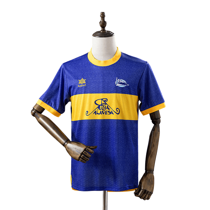 Alavés - Camisola Principal Liga Europa 00/01 Retro 1