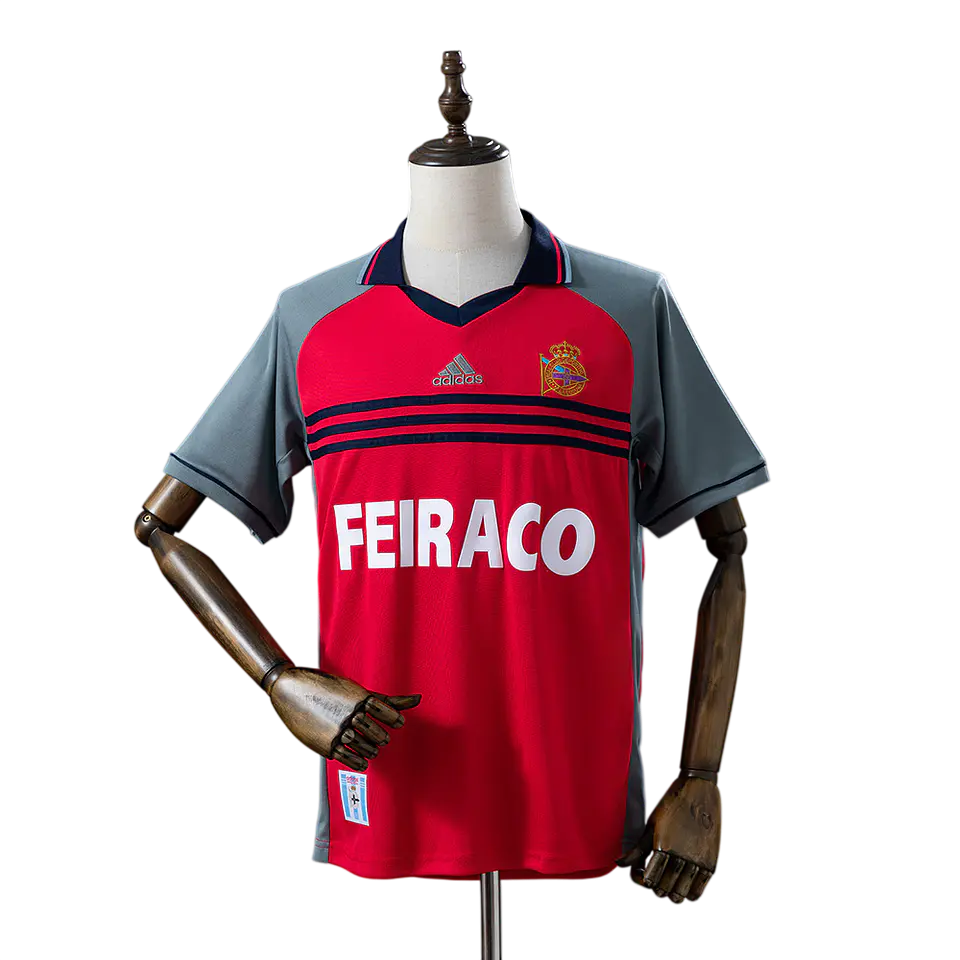 Deportivo La Coruña - Camisola Secundária 98/99 Retro 1