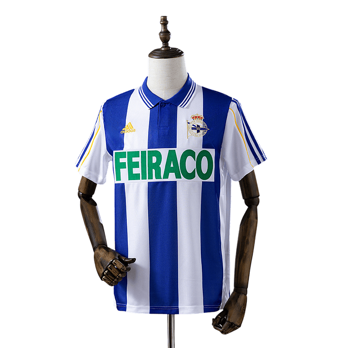 Deportivo La Coruña - Camisola Principal 99/00 Retro 1