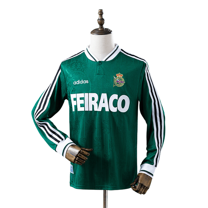 Deportivo La Coruña - Camisola Secundária 99/00 Retro Manga Comprida 1