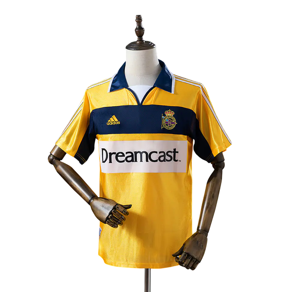 Deportivo La Coruña - Camisola Secundária 00/01 Retro 1