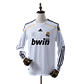 Real Madrid - Camisola Principal 09/10 Retro Manga Comprida - Thumbnail 1