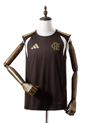 Flamengo - Manga Cava Castanha de Treino 2026