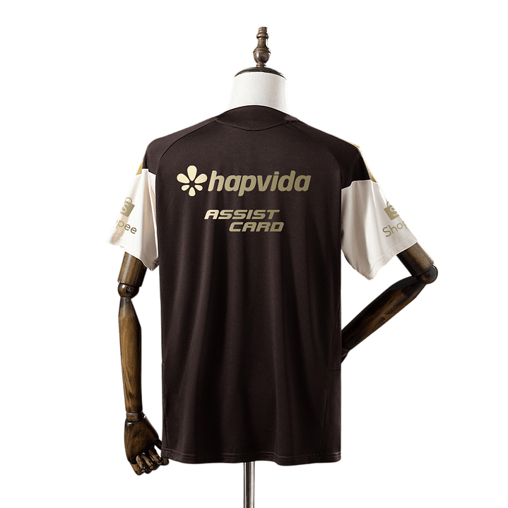 Flamengo - Camisola Castanha de Treino 2026 - Com Patrocínios 2